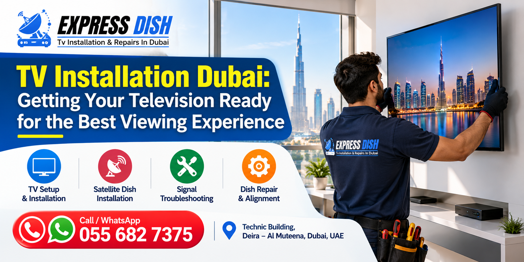 TV Installation Dubai